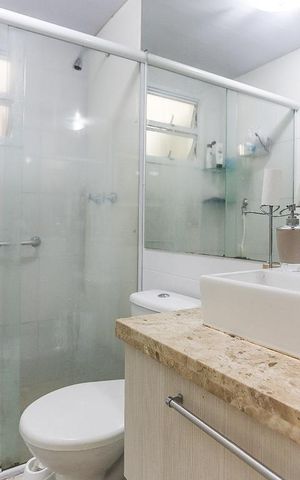 Apartamento para alugar com 72m², 3 quartos e 1 vaga Apartamento para alugar com 72m², 3 quartos e 1 vagaBanheiro