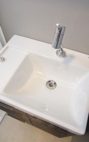 Studio para alugar com 25m², 1 quarto e sem vagaDetalhe Banheiro