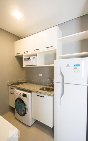 Studio para alugar com 25m², 1 quarto e sem vagaCozinha