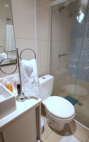 Apartamento à venda com 86m², 2 quartos e 2 vagasBanheiro 