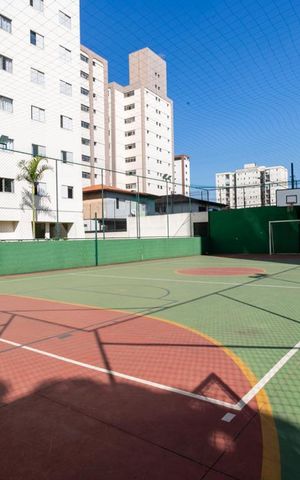 Apartamento à venda com 57m², 2 quartos e 1 vaga Apartamento à venda com 57m², 2 quartos e 1 vagaÁrea comum - Quadra esportiva