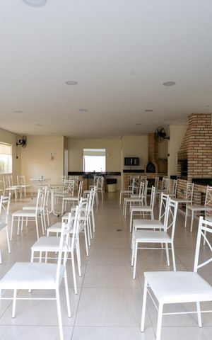Apartamento à venda com 57m², 2 quartos e 1 vaga Apartamento à venda com 57m², 2 quartos e 1 vagaÁrea comum - Churrasqueira