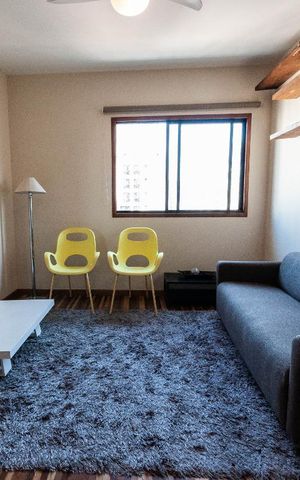 Studio para alugar com 41m², 1 quarto e 1 vagaSala