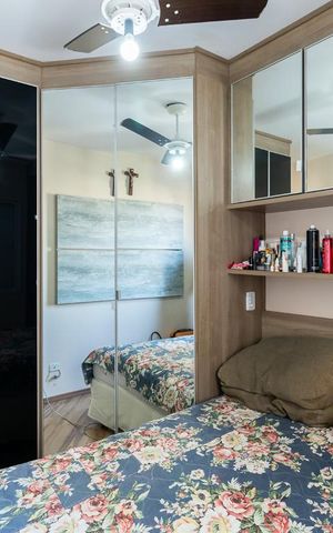 Apartamento à venda com 57m², 2 quartos e 1 vaga Apartamento à venda com 57m², 2 quartos e 1 vagaQuarto 1