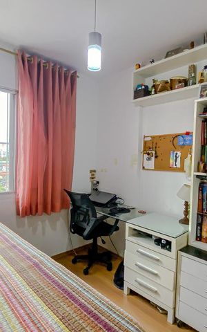 Apartamento à venda com 100m², 3 quartos e 2 vagasQuarto 2