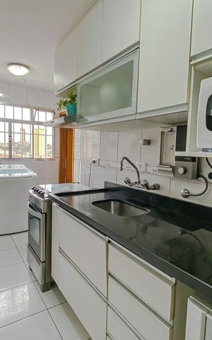 Apartamento à venda com 100m², 3 quartos e 2 vagasCozinha