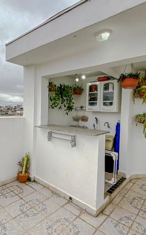 Apartamento à venda com 100m², 3 quartos e 2 vagasTerraço