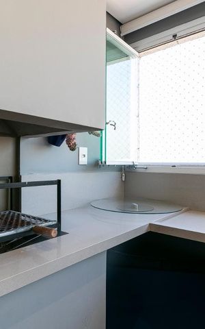 Apartamento à venda com 126m², 3 quartos e 2 vagasVaranda Gourmet - Churrasqueira