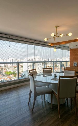 Apartamento à venda com 126m², 3 quartos e 2 vagasVaranda Gourmet