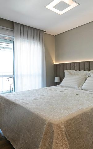 Apartamento à venda com 126m², 3 quartos e 2 vagasSuíte 1