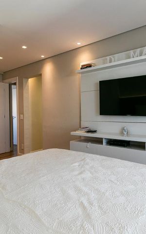 Apartamento à venda com 126m², 3 quartos e 2 vagasSuíte 1