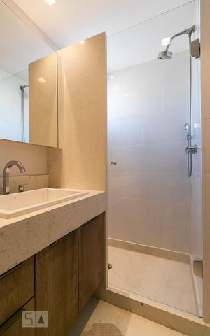 Apartamento à venda com 126m², 3 quartos e 2 vagasBanheiro da Suíte 1