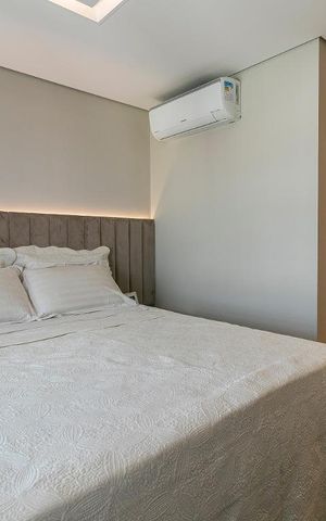 Apartamento à venda com 126m², 3 quartos e 2 vagasSuíte 1