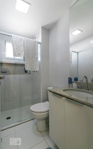 Apartamento à venda com 126m², 3 quartos e 2 vagasBanheiro da Suíte 2