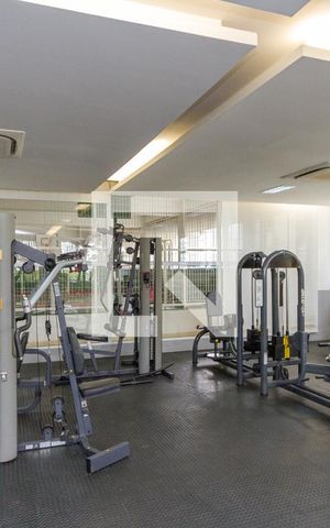 Apartamento para alugar com 74m², 1 quarto e 2 vagas Apartamento para alugar com 74m², 1 quarto e 2 vagasAcademia