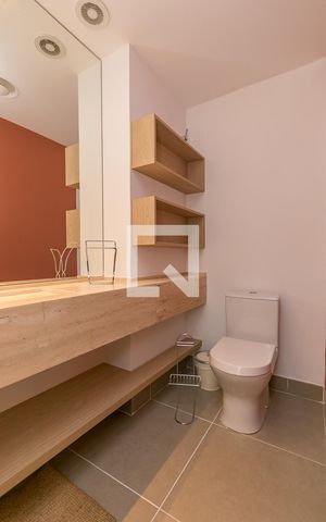 Apartamento para alugar com 74m², 1 quarto e 2 vagas Apartamento para alugar com 74m², 1 quarto e 2 vagasLavabo