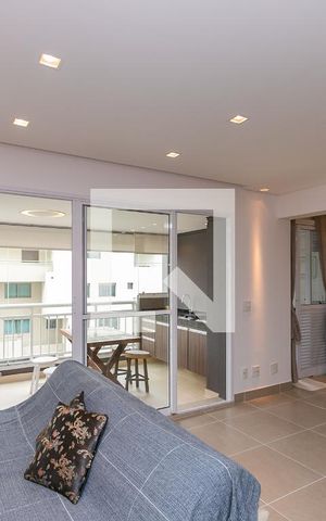 Apartamento para alugar com 74m², 1 quarto e 2 vagas Apartamento para alugar com 74m², 1 quarto e 2 vagasSala
