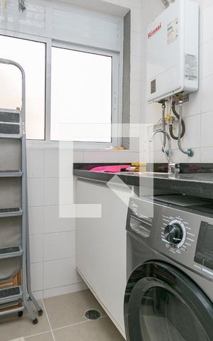 Apartamento para alugar com 74m², 1 quarto e 2 vagas Apartamento para alugar com 74m², 1 quarto e 2 vagasLavanderia