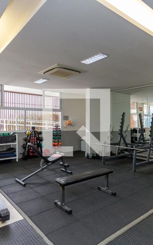Apartamento para alugar com 74m², 1 quarto e 2 vagas Apartamento para alugar com 74m², 1 quarto e 2 vagasAcademia