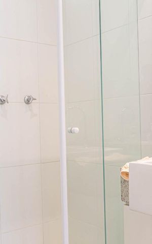 Studio para alugar com 35m², 1 quarto e sem vaga Studio para alugar com 35m², 1 quarto e sem vagaBanheiro
