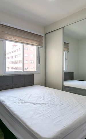 Studio para alugar com 26m², 1 quarto e sem vagaDormitório