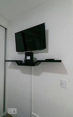 Studio para alugar com 26m², 1 quarto e sem vagaDormitório - Televisão