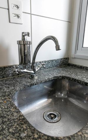 Studio para alugar com 26m², 1 quarto e sem vagaCozinha - Pia