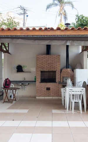 Apartamento à venda com 63m², 3 quartos e 1 vagaChurrasqueira