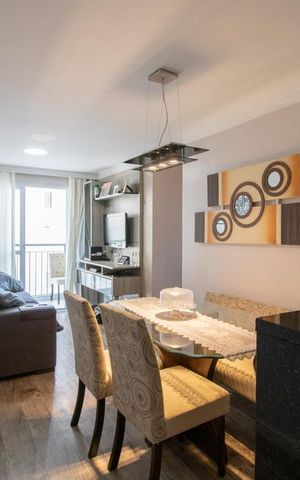 Apartamento à venda com 63m², 3 quartos e 1 vagaSala