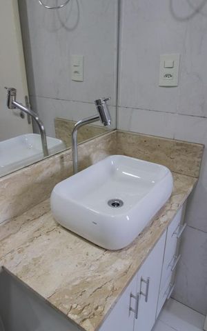 Apartamento à venda com 63m², 3 quartos e 1 vagaBanheiro da Suíte