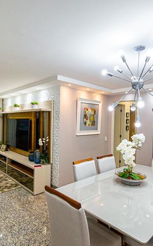 Apartamento à venda com 105m², 3 quartos e 2 vagas Apartamento à venda com 105m², 3 quartos e 2 vagasSala