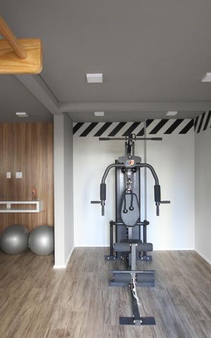 Studio à venda com 31m², 1 quarto e sem vagaAcademia