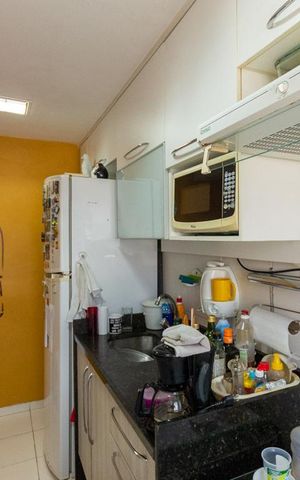 Apartamento à venda com 50m², 2 quartos e 1 vagaCozinha e Área de Serviço