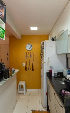 Apartamento à venda com 50m², 2 quartos e 1 vagaCozinha e Área de Serviço