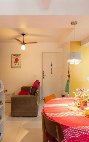 Apartamento à venda com 50m², 2 quartos e 1 vagaSala