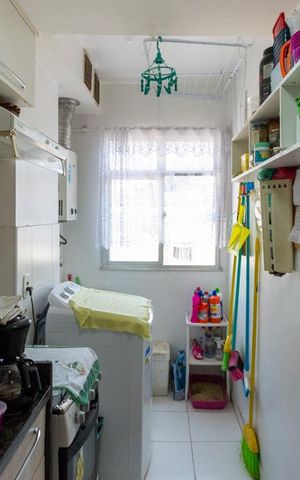 Apartamento à venda com 50m², 2 quartos e 1 vagaCozinha e Área de Serviço
