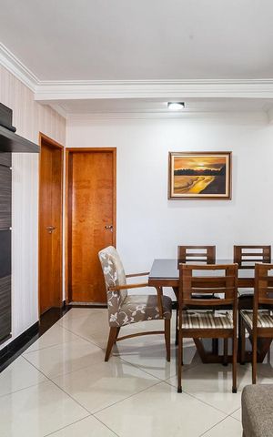Apartamento à venda com 57m², 3 quartos e 1 vaga Apartamento à venda com 57m², 3 quartos e 1 vagaSala