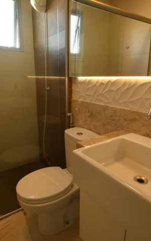 Casa de condomínio à venda com 65m², 2 quartos e 2 vagasBanheiro