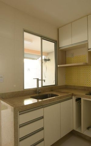 Casa de condomínio à venda com 65m², 2 quartos e 2 vagasCozinha