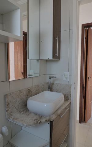 Apartamento para alugar com 58m², 2 quartos e 1 vagaBanheiro