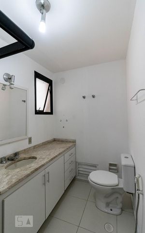 Apartamento para alugar com 75m², 1 quarto e 1 vaga Apartamento para alugar com 75m², 1 quarto e 1 vagaBanheiro
