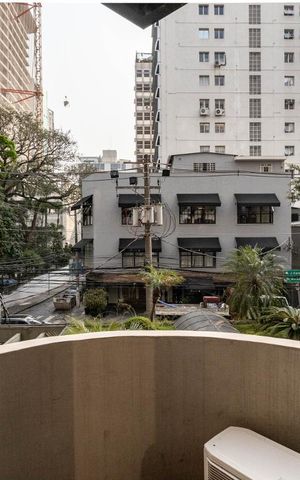 Apartamento para alugar com 75m², 1 quarto e 1 vaga Apartamento para alugar com 75m², 1 quarto e 1 vagaVaranda
