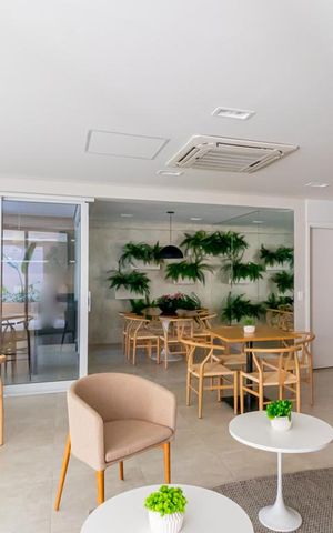 Apartamento à venda com 49m², 2 quartos e 1 vaga Apartamento à venda com 49m², 2 quartos e 1 vagaSalão de festas