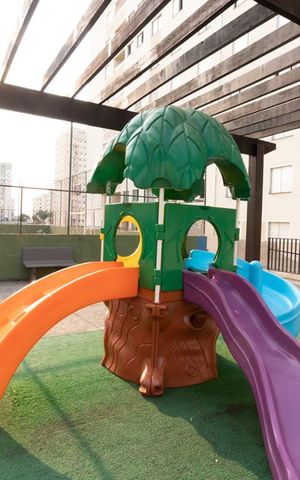 Apartamento para alugar com 55m², 2 quartos e 1 vaga Apartamento para alugar com 55m², 2 quartos e 1 vagaÁrea Comum - Playground