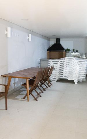 Apartamento à venda com 42m², 2 quartos e 1 vaga Apartamento à venda com 42m², 2 quartos e 1 vagaÁrea comum - Churrasqueira