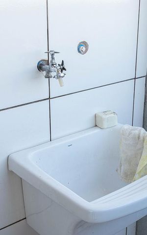 Studio à venda com 34m², 1 quarto e sem vaga Studio à venda com 34m², 1 quarto e sem vagaDetalhe área de serviço
