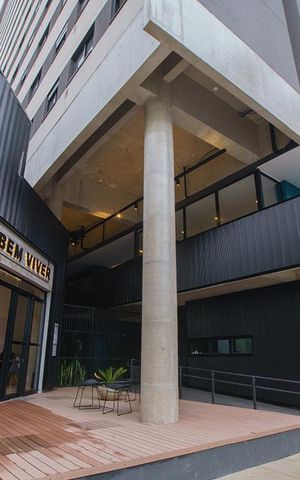 Apartamento para alugar com 25m², 1 quarto e sem vaga Apartamento para alugar com 25m², 1 quarto e sem vagaFachada