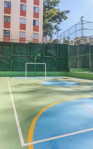 Apartamento para alugar com 47m², 2 quartos e 1 vaga Apartamento para alugar com 47m², 2 quartos e 1 vagaArea Comum Quadra Esportiva