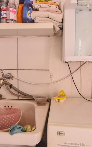 Casa à venda com 90m², 2 quartos e 1 vagaLavanderia