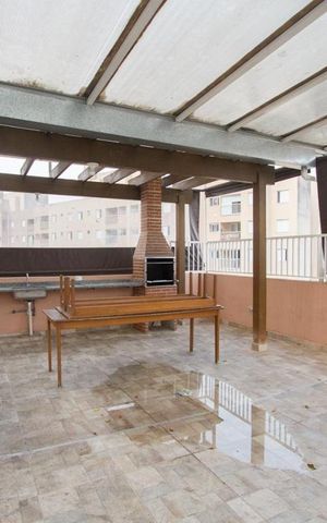 Apartamento à venda com 52m², 2 quartos e 1 vagaChurrasqueira